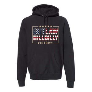 Trump 2024 Victory J.D.Vance President 47 Trump Won Premium Hoodie