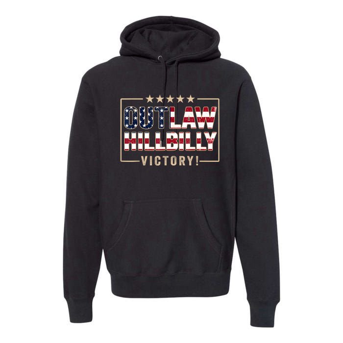 Trump 2024 Victory J.D.Vance President 47 Trump Won Premium Hoodie