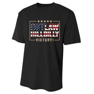 Trump 2024 Victory J.D.Vance President 47 Trump Won Performance Sprint T-Shirt