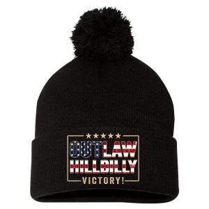 Trump 2024 Victory J.D.Vance President 47 Trump Won Pom Pom 12in Knit Beanie