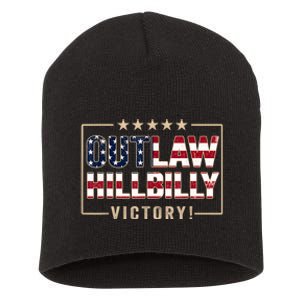 Trump 2024 Victory J.D.Vance President 47 Trump Won Short Acrylic Beanie