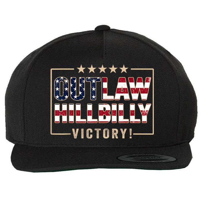 Trump 2024 Victory J.D.Vance President 47 Trump Won Wool Snapback Cap