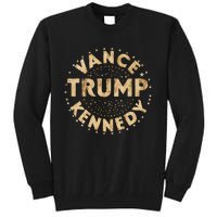 Trump 2024 Vance Kennedy Vintage Art Tall Sweatshirt