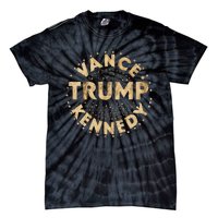 Trump 2024 Vance Kennedy Vintage Art Tie-Dye T-Shirt