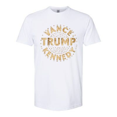 Trump 2024 Vance Kennedy Vintage Art Softstyle CVC T-Shirt