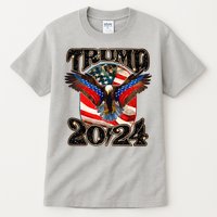Trump 2024 Vintage American Bald Eagle Tall T-Shirt