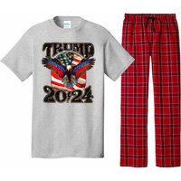 Trump 2024 Vintage American Bald Eagle Pajama Set