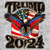 Trump 2024 Vintage American Bald Eagle Premium T-Shirt
