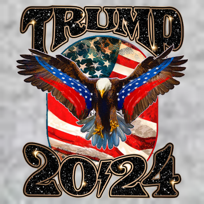 Trump 2024 Vintage American Bald Eagle Premium T-Shirt