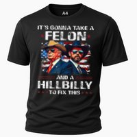 Trump 2024 Vance 2028 Funny Felon Hillbilly Fix Cooling Performance Crew T-Shirt