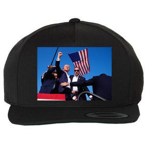 Trump 2024 Wanted Outlaw IM Voting Convicted Felon 2024 Wool Snapback Cap