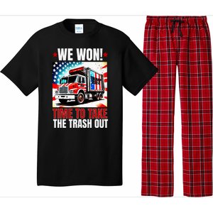 Trump 2024 We Won Wins Victory Inauguration 2025 Garbage Pajama Set