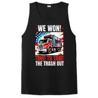 Trump 2024 We Won Wins Victory Inauguration 2025 Garbage PosiCharge Competitor Tank