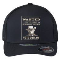 Trump 2024 Wanted Outlaw IM Voting Convicted Felon 2024 Flexfit Unipanel Trucker Cap