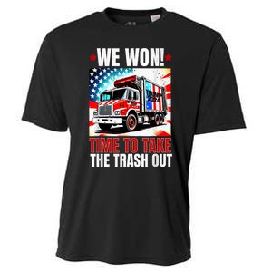 Trump 2024 We Won Wins Victory Inauguration 2025 Garbage Cooling Performance Crew T-Shirt