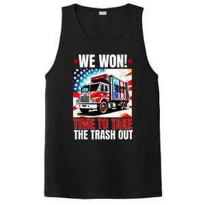 Trump 2024 We Won Wins Victory Inauguration 2025 Garbage PosiCharge Competitor Tank