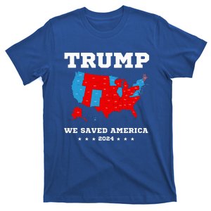 Trump 2024 We Saved America Map Of 2024 T-Shirt