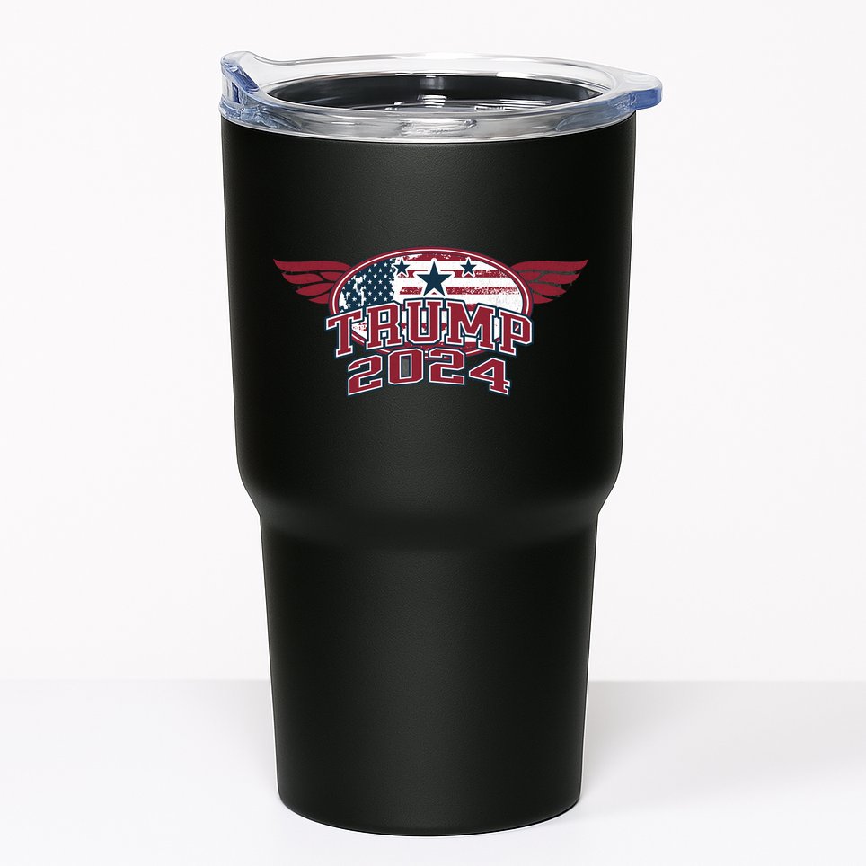 Trump 2024 Winged Logo Tumbler