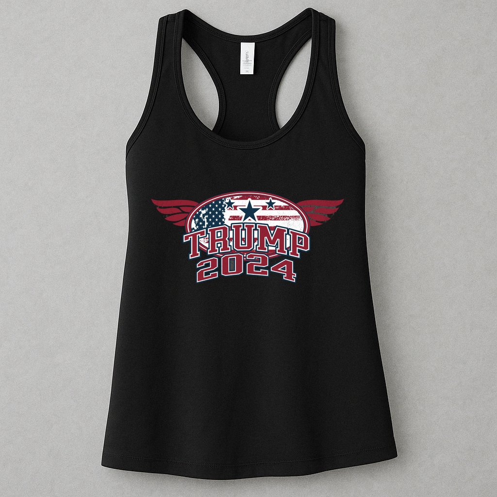 Trump 2024 Winged Logo Womens Tank Top