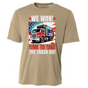 Trump 2024 We Won Wins Victory Inauguration 2025 Garbage Cooling Performance Crew T-Shirt