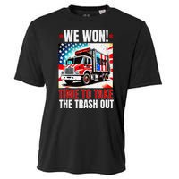 Trump 2024 We Won Wins Victory Inauguration 2025 Garbage Cooling Performance Crew T-Shirt