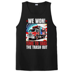 Trump 2024 We Won Wins Victory Inauguration 2025 Garbage PosiCharge Competitor Tank