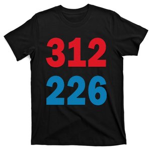 Trump 2024 Winner 312 American Election Results 312 226 T-Shirt