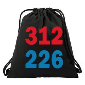 Trump 2024 Winner 312 American Election Results 312 226 Drawstring Bag