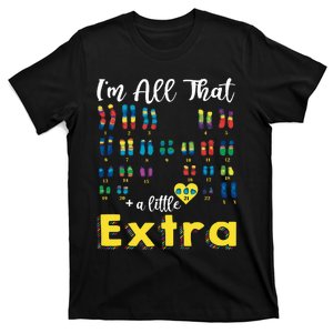 Trisomy 21 XX Extra Chromosome World Down Syndrome Day T-Shirt