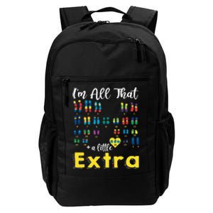 Trisomy 21 XX Extra Chromosome World Down Syndrome Day Daily Commute Backpack