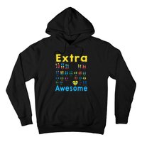 Trisomy 21 XX Extra Chromosome World Down Syndrome Day Hoodie