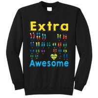 Trisomy 21 XX Extra Chromosome World Down Syndrome Day Sweatshirt