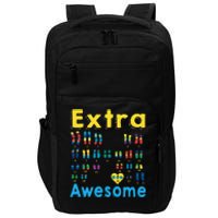 Trisomy 21 XX Extra Chromosome World Down Syndrome Day Impact Tech Backpack