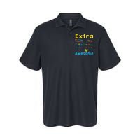 Trisomy 21 XX Extra Chromosome World Down Syndrome Day Softstyle Adult Sport Polo