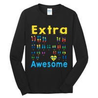 Trisomy 21 XX Extra Chromosome World Down Syndrome Day Tall Long Sleeve T-Shirt