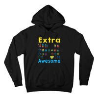 Trisomy 21 XX Extra Chromosome World Down Syndrome Day Tall Hoodie