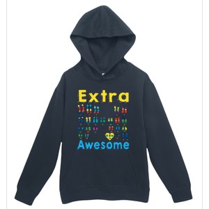 Trisomy 21 XX Extra Chromosome World Down Syndrome Day Urban Pullover Hoodie