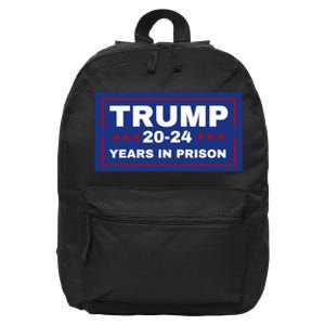 Trump 20,24 Years In Prison, Democrats Liberals 16 in Basic Backpack