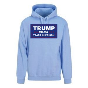 Trump 20,24 Years In Prison, Democrats Liberals Unisex Surf Hoodie