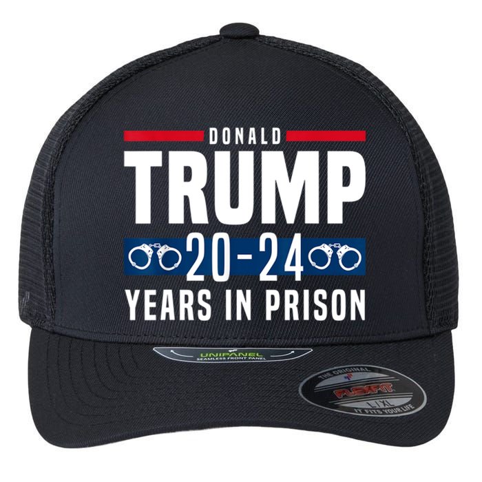 Trump 20,24 Years In Prison, Democrats Liberals Flexfit Unipanel Trucker Cap