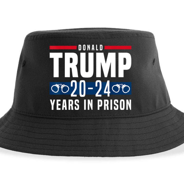 Trump 20,24 Years In Prison, Democrats Liberals Sustainable Bucket Hat