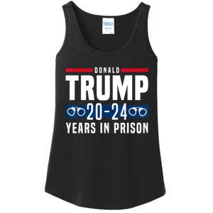 Trump 20,24 Years In Prison, Democrats Liberals Ladies Essential Tank