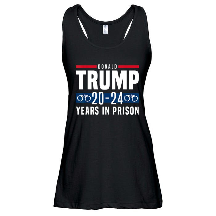 Trump 20,24 Years In Prison, Democrats Liberals Ladies Essential Flowy Tank