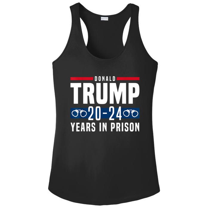 Trump 20,24 Years In Prison, Democrats Liberals Ladies PosiCharge Competitor Racerback Tank