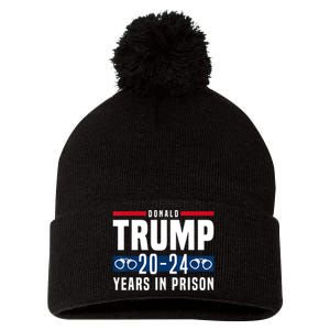 Trump 20,24 Years In Prison, Democrats Liberals Pom Pom 12in Knit Beanie