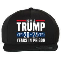 Trump 20,24 Years In Prison, Democrats Liberals Wool Snapback Cap