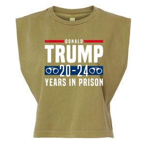 Trump 20,24 Years In Prison, Democrats Liberals Garment-Dyed Women's Muscle Tee