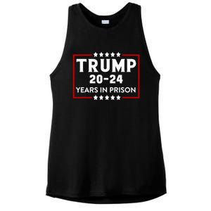 Trump 20,24 Years In Prison, Democrats Liberals Ladies PosiCharge Tri-Blend Wicking Tank