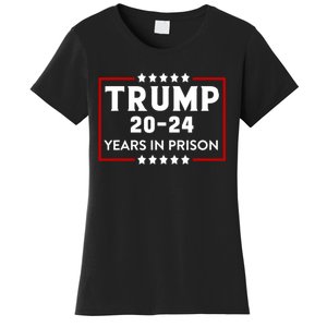 Trump 20,24 Years In Prison, Democrats Liberals Women's T-Shirt