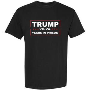 Trump 2024 Years In Prison Democrats Liberals Vote Blue Garment-Dyed Heavyweight T-Shirt